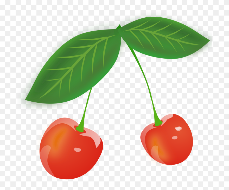 Plant,leaf,food - Cherry Leaves Clipart - Png Download