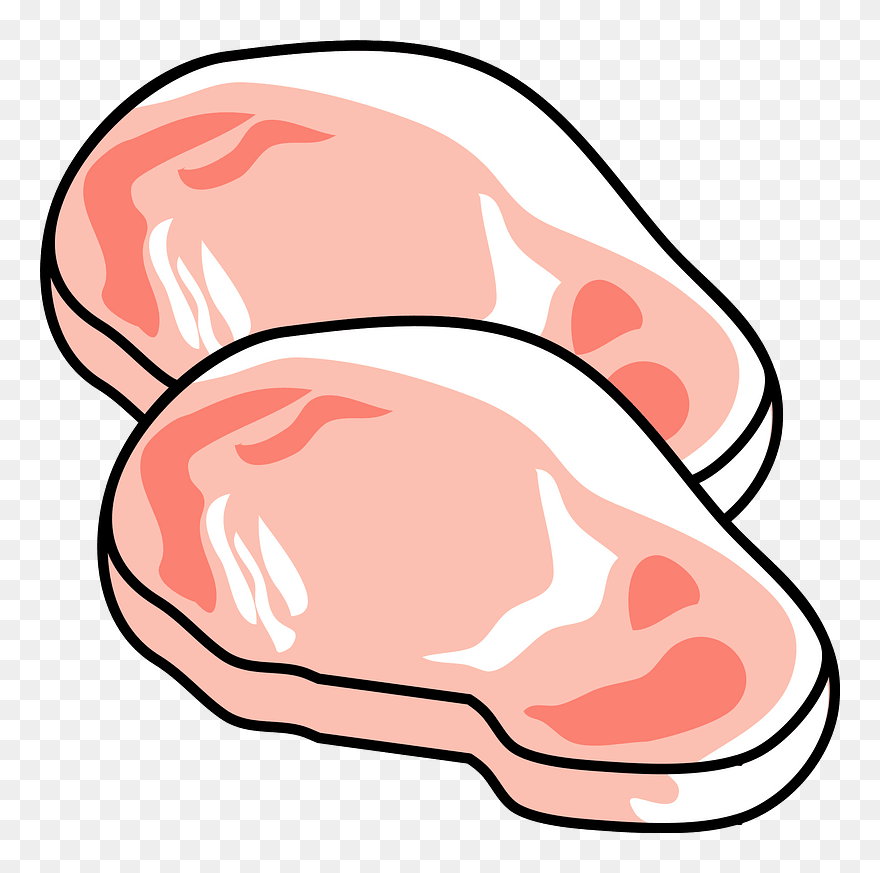 Pork Meat Clipart - Mascara De Gorila Para Imprimir - Png Download