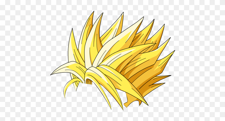 Goku Hair Png Clipart