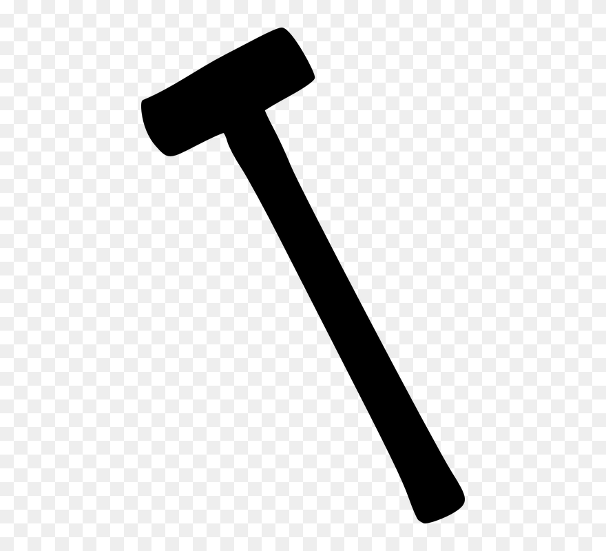 Gavel Png - Sledgehammer Clipart Transparent Png