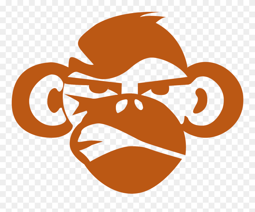 Monkey Face Clipart - Terrain Race Monkey - Png Download