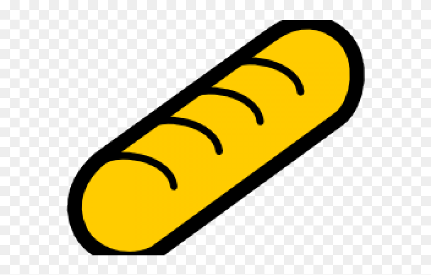 Baguette Clip Art - Png Download
