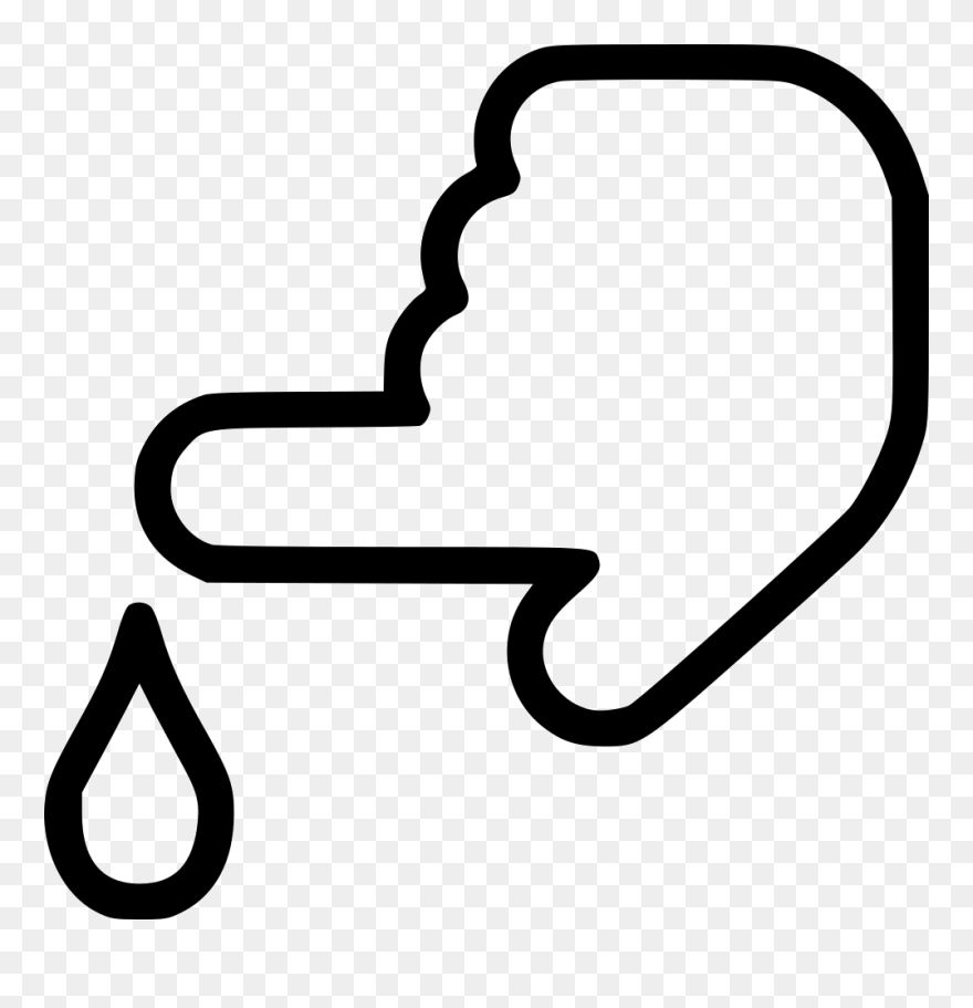 Tainted Clip Blood Sample - Blood Test - Png Download