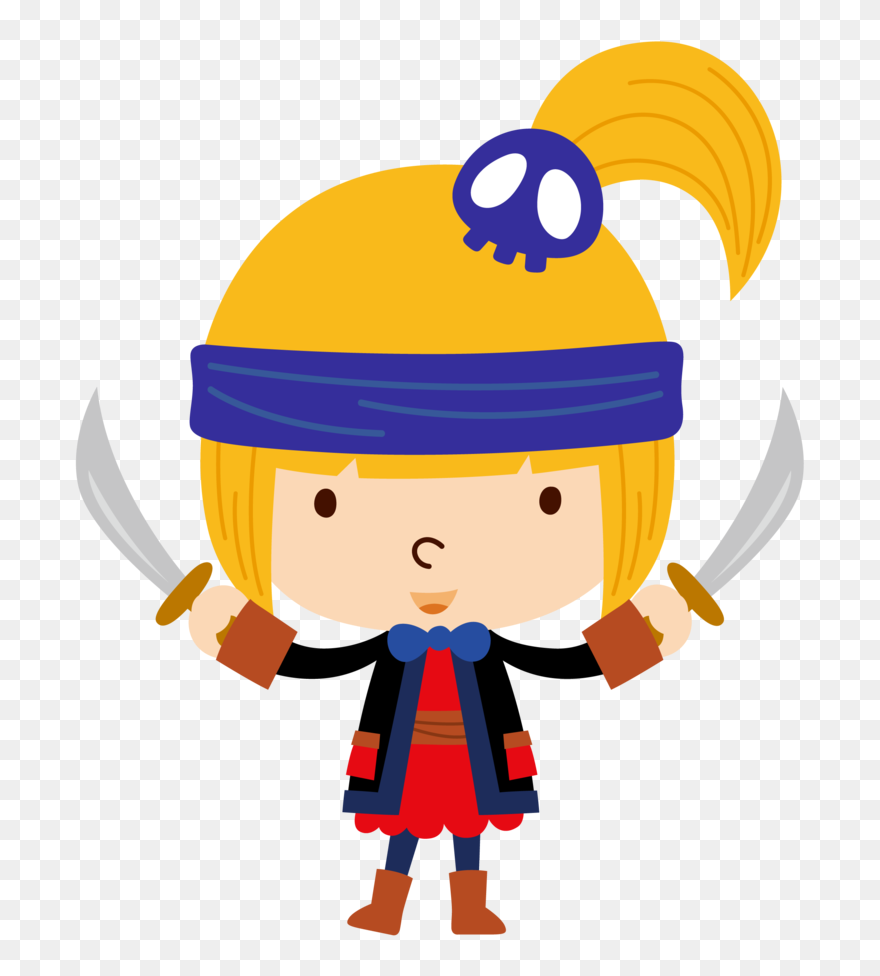 Pirate Babies Clip Art - Clip Art - Png Download