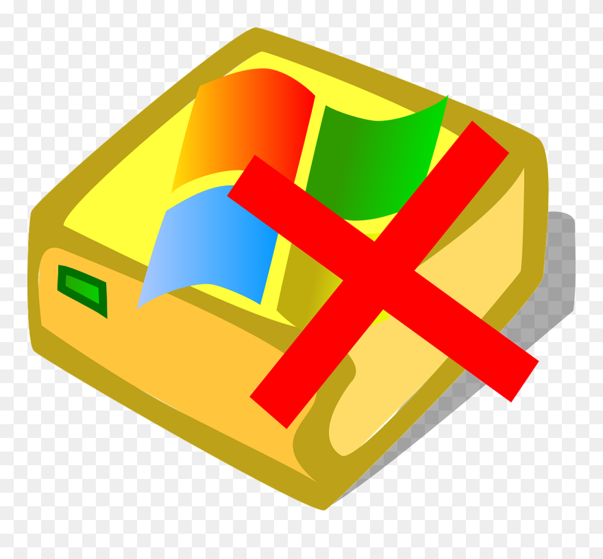 Icon, Virus, Theme, Windows, Delete, Window - Destroy The Box Clipart