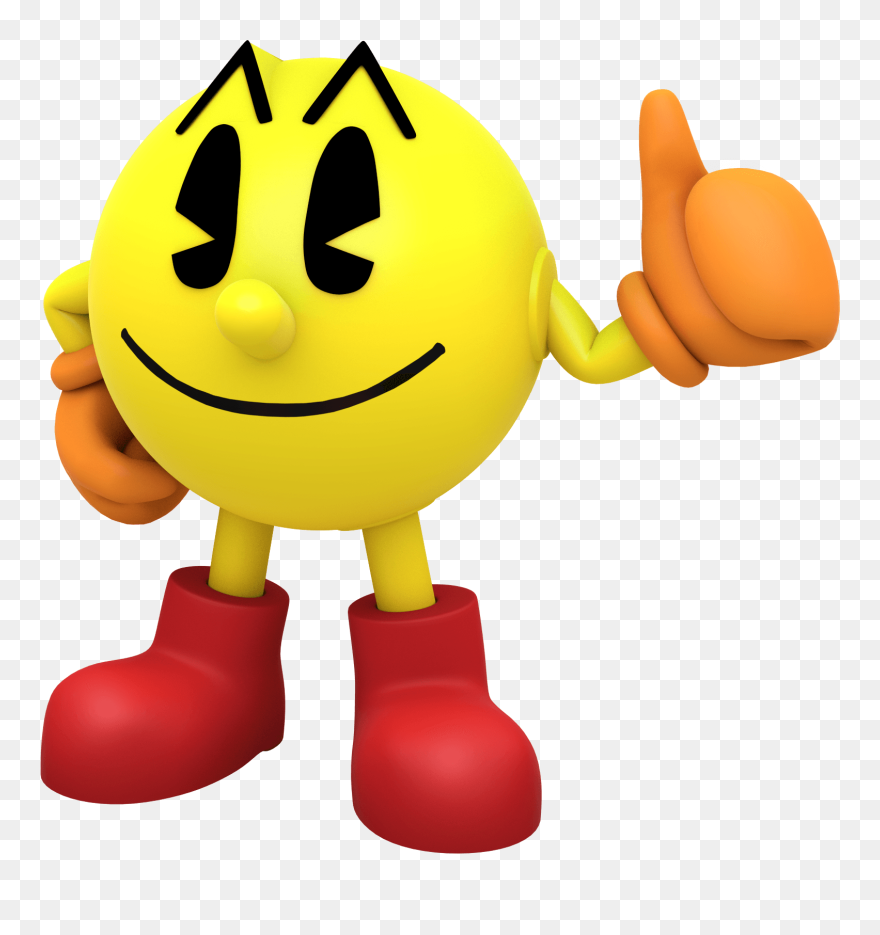 Pacman Large Standing Transparent Png Stickpng - Pac Man Transparent Background Clipart