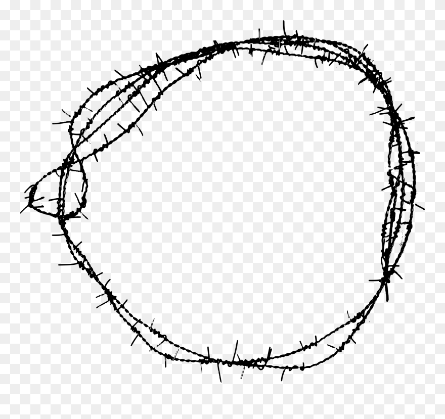 Arrow Frame Png - Barbed Wire For Photoshop Clipart
