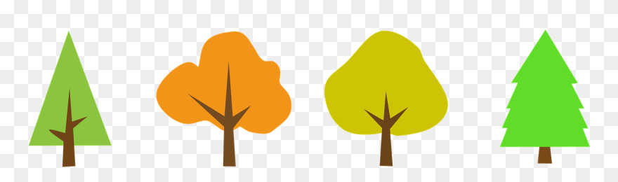 Tree Wood Clipart Free Photo - Stickers Of Trees - Png Download