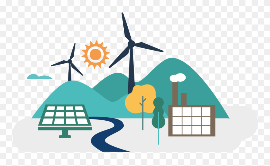 Wind Turbine Clipart