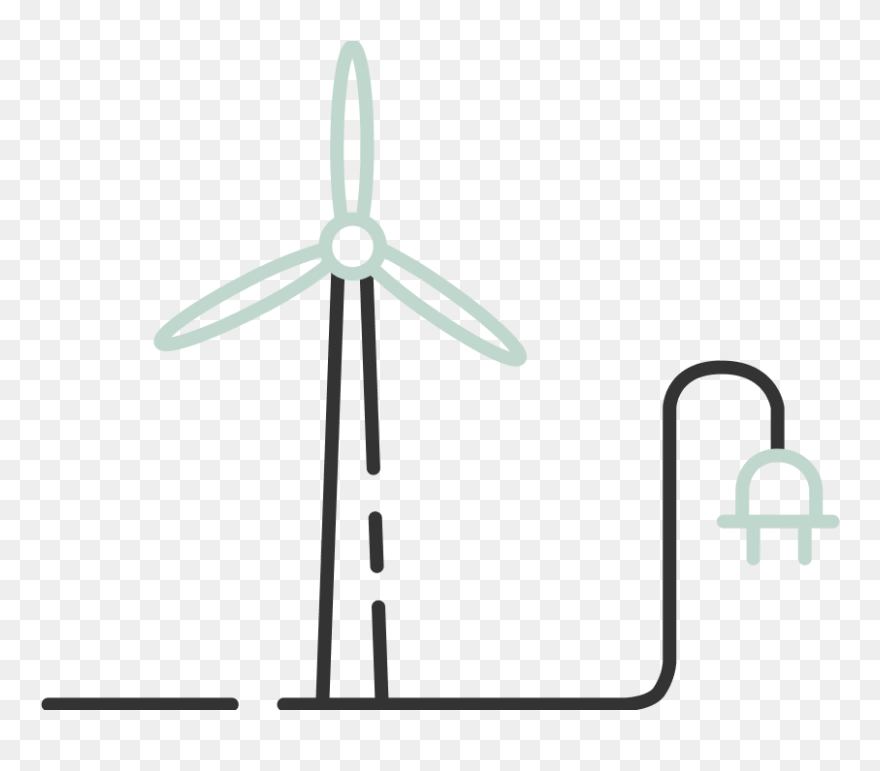 Wind Turbine Clipart