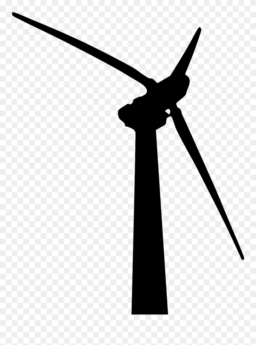 Vector Windmill Farm - Wind Turbine Icon Png Clipart