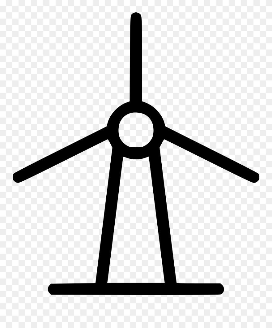 Wind Turbine Energy Windmill - Windmill Clipart