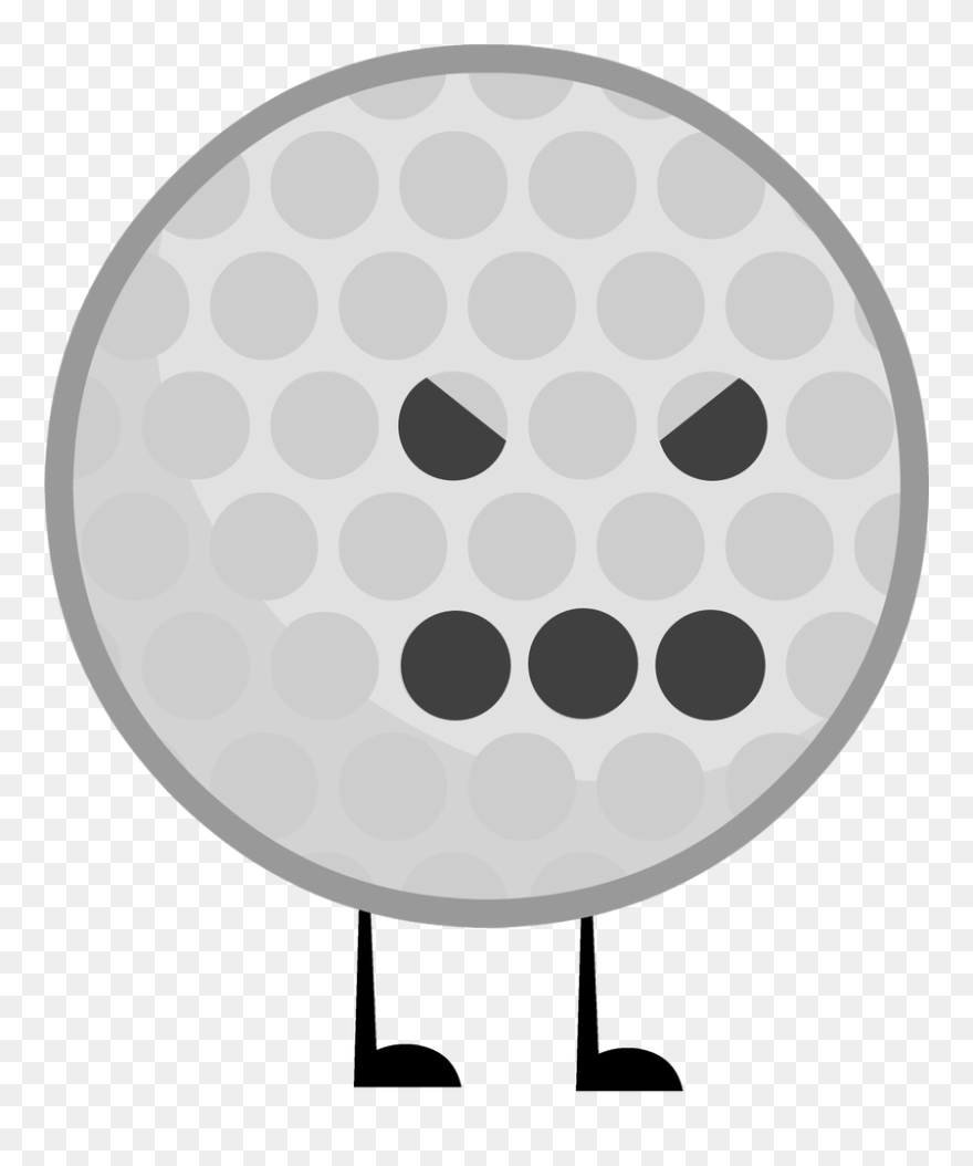 Golf Ball Vector Png - Bfdi Golf Ball Body Clipart