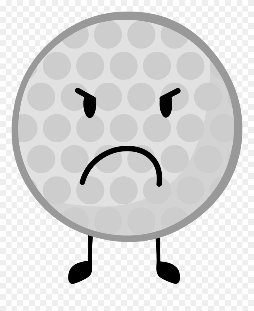 Battle For Dream Island Wiki - Golf Ball From Bfdi Clipart