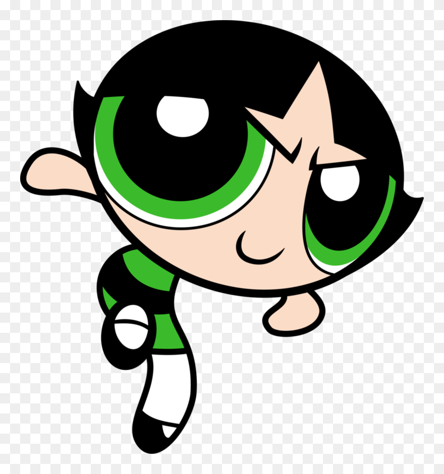 Buttercup Powerpuff Girls Png Clipart Background - Buttercup Powerpuff Girls Transparent Png