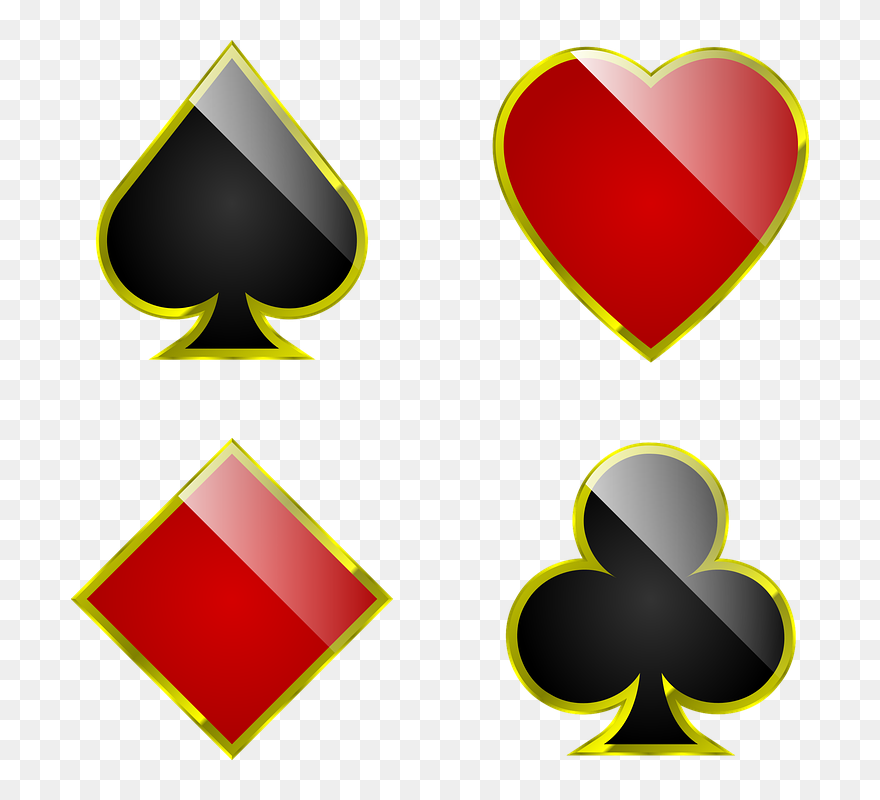 Logo - Spade Playing Cards Symbols Clipart