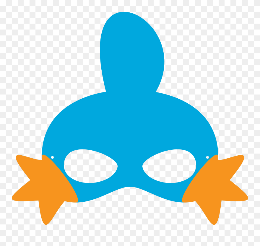 Pokemon Mask Template Clipart