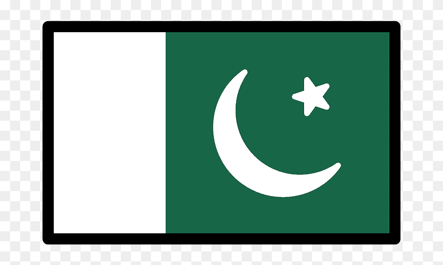 North Korea Flag Emoji Clipart - Crescent - Png Download