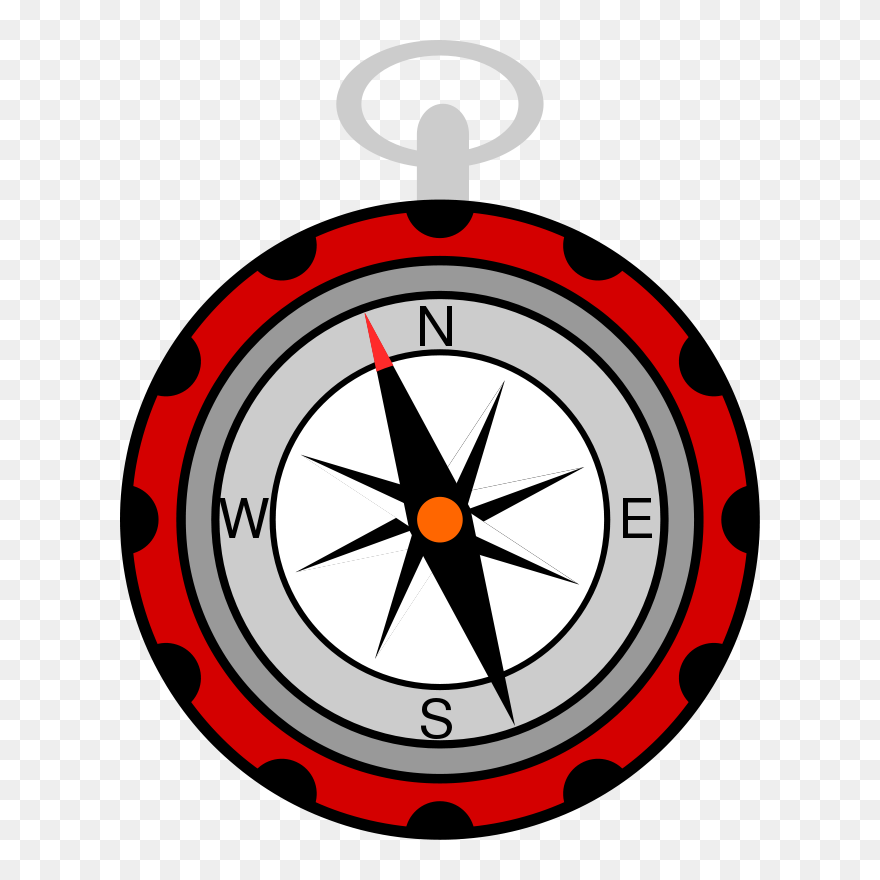 North Compass Png Icons - Clipart Image Of Compass Transparent Png