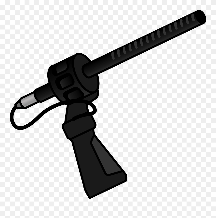 Shotgun Microphone Icon Png Clipart