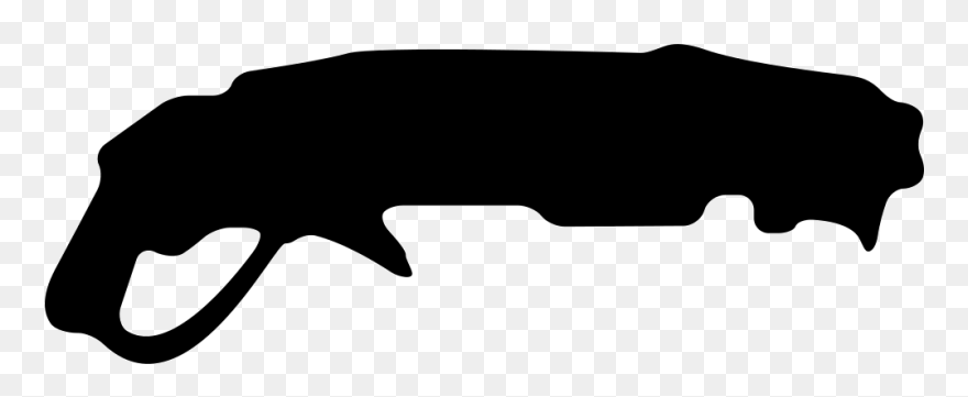 Police Shotgun Silhouette Clipart