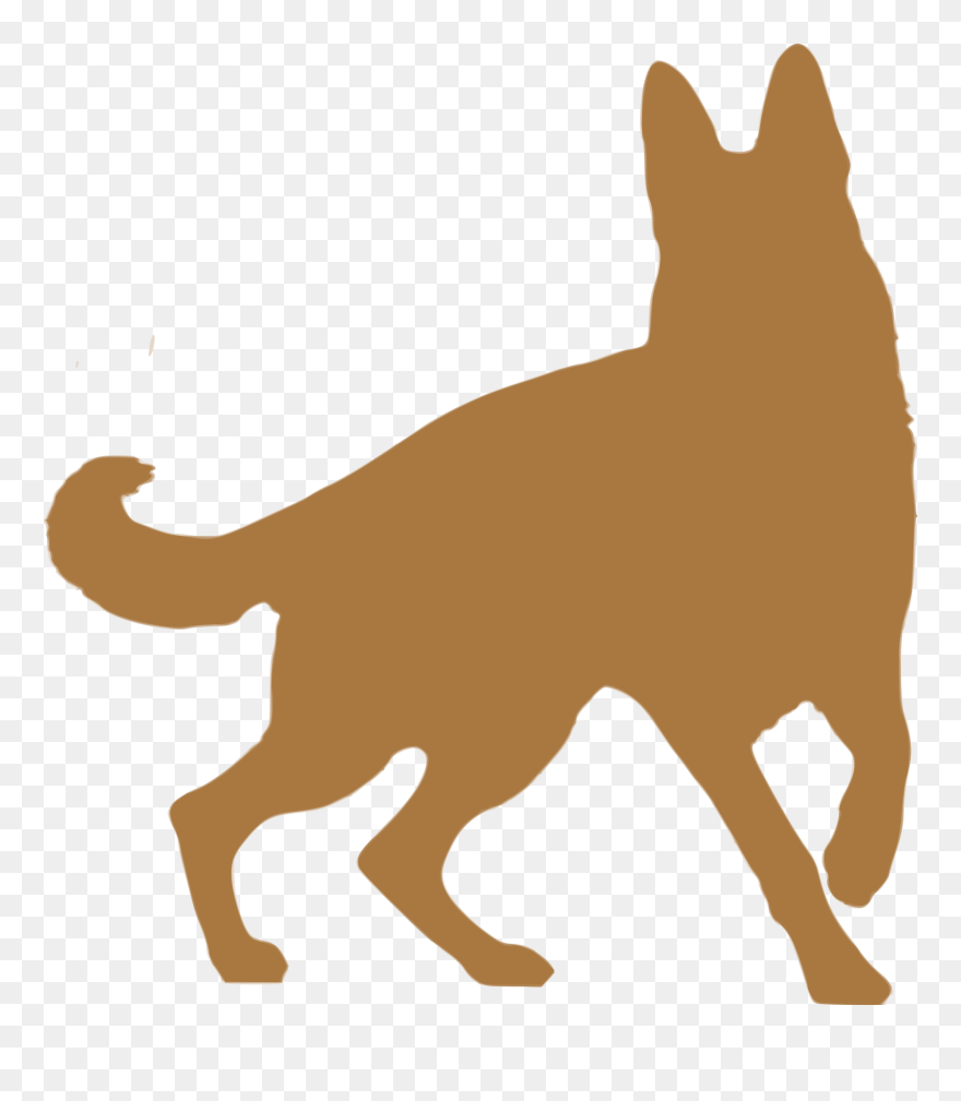 Whiskers Puppy Dog Silhouette Clip Art - Sticker K9 - Png Download