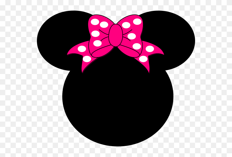 Head Of Minnie Mouse Clipart