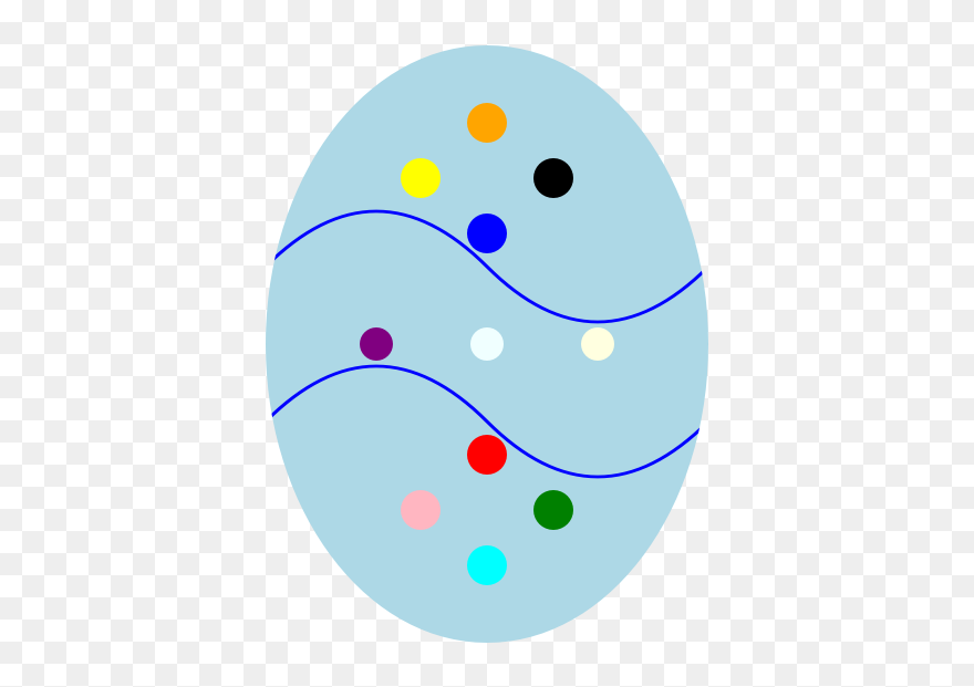 Easter Egg-1578751247 - Circle Clipart