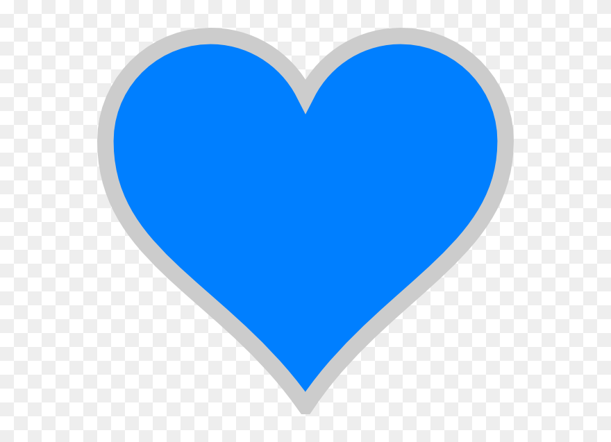 Red Heart Clipart With No Background Picture Free Stock - Transparent Background Blue Heart Clipart - Png Download