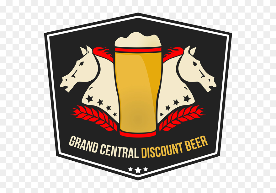 Beer Clip Domestic - Grand Central Discount Beer - Png Download