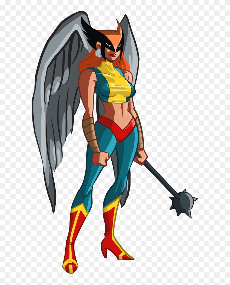 Hawkgirl Transparent Background - Hawkgirl Transparent Clipart