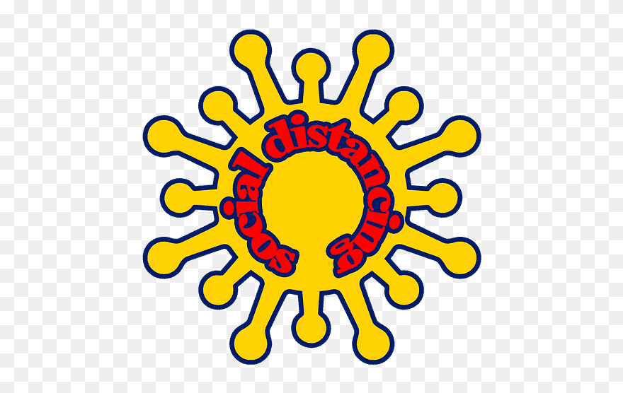 Social Distancing Clipart Png Transparent Png
