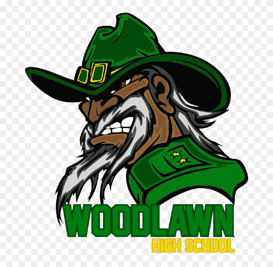 Transparent Hot Temperature Clipart - Logo Woodlawn High School Birmingham Al - Png Download