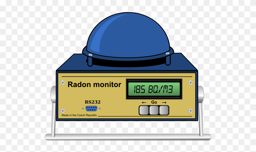 Continuous Radon Monitor - Icon Clipart