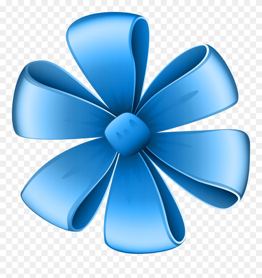 Blue Bow Tie Clipart - Png Download