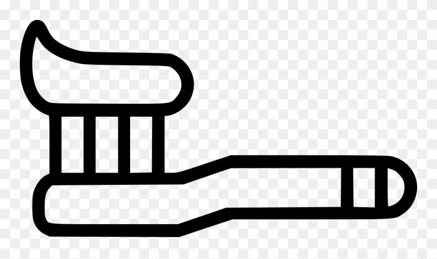 Toothbrush Clip Drawer - Escova De Dentes Desenho Para Colorir - Png Download