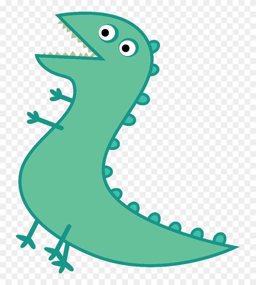 Dinosaurio De George Peppa Clipart