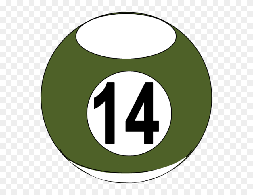 One Clipart Number 14, One Number 14 Transparent Free - 14 Clipart - Png Download