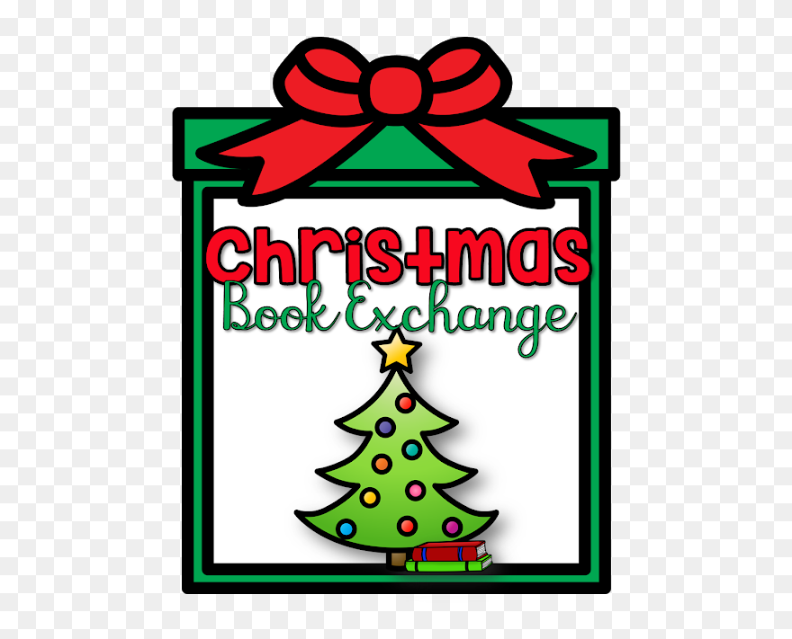 How To Host A Successful Christmas Book Exchange - Christmas Day Clipart