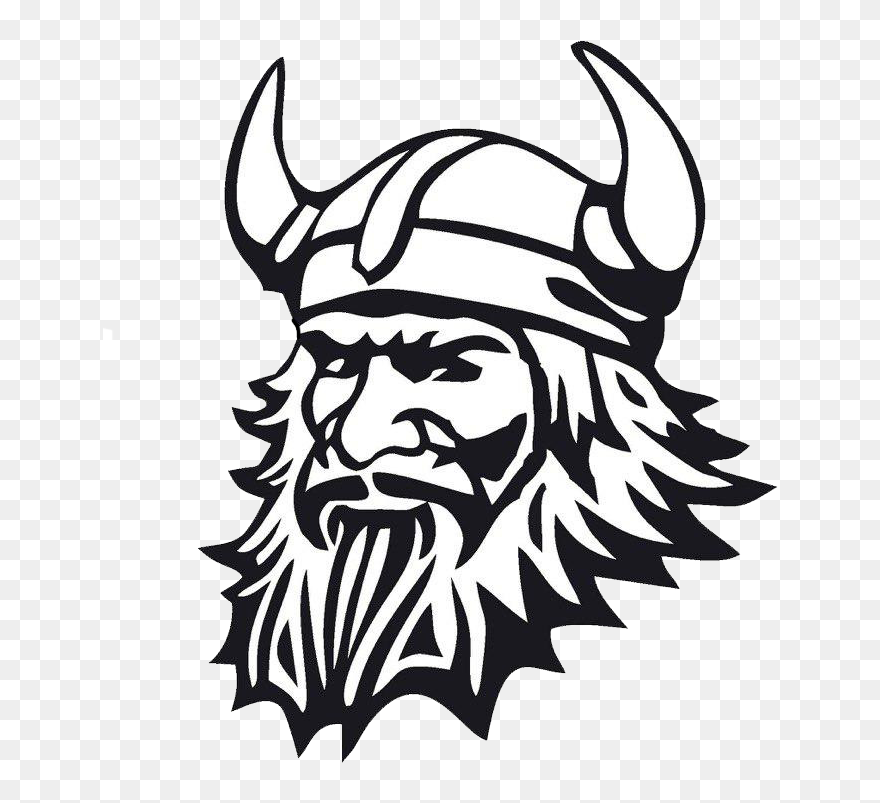 Thor Horn - Oxford Hills Vikings Clipart