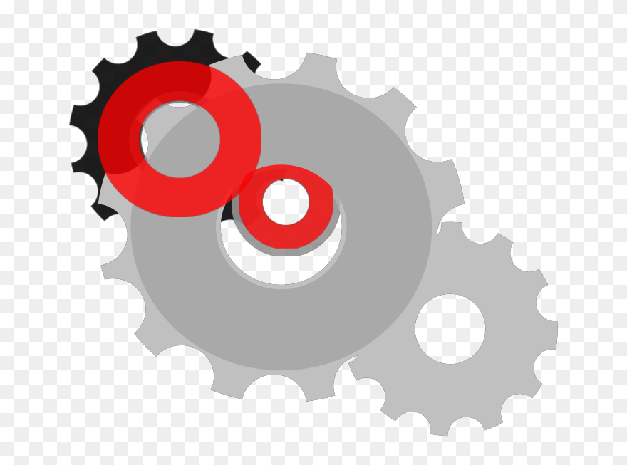 Gears Svg Clip Arts - Portable Network Graphics - Png Download