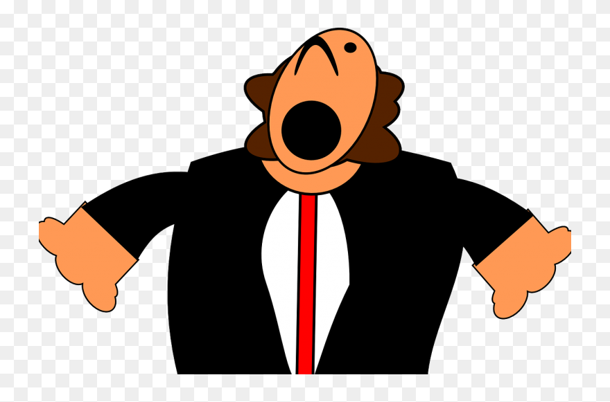 Opera Singing Vocal Coach Clip Art - Opera Singer Transparent - Png Download