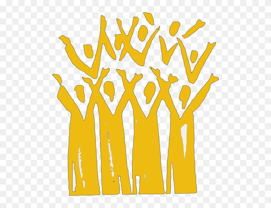 Gospel Singing Clipart - Gospel Choir Clip Art - Png Download