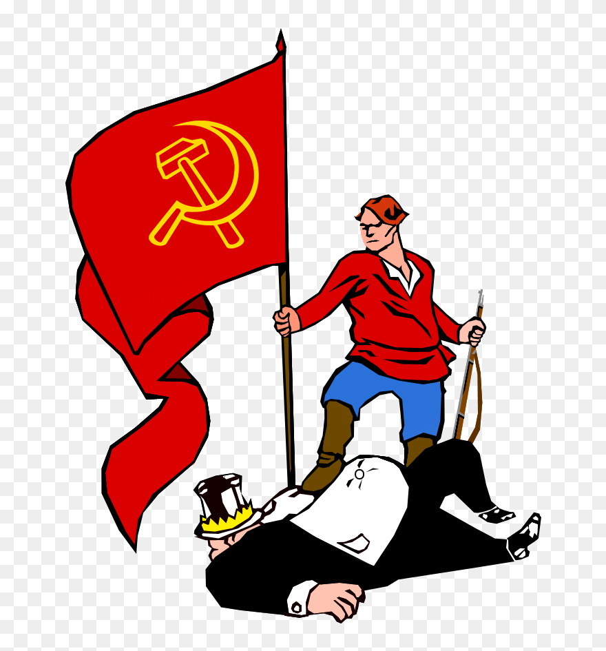 Leader Clipart Dictator - Communism Vs Capitalism Propaganda - Png Download