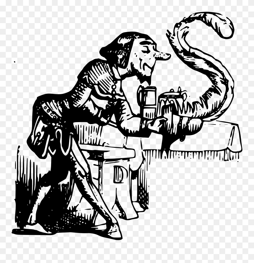 Bowing Clip Arts - Manuscript Drawing Transparent - Png Download