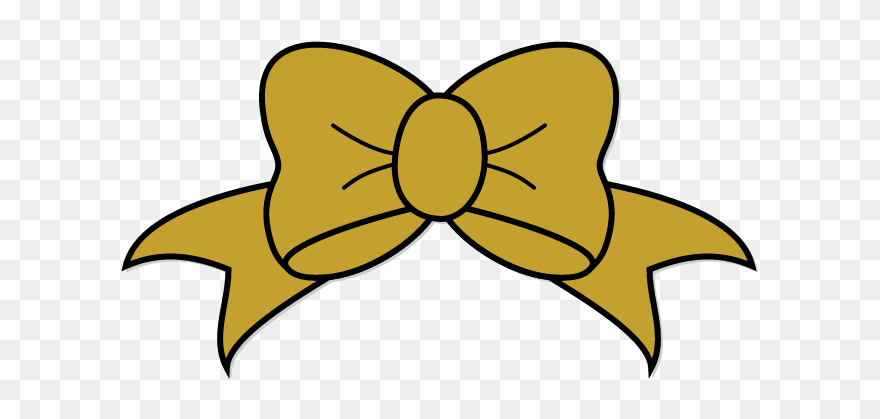 Transparent Background Hair Bow Clipart - Png Download