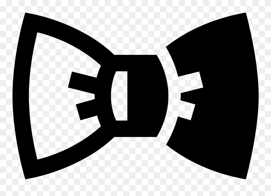 Transparent Tie Clip Art - Bow Tie - Png Download