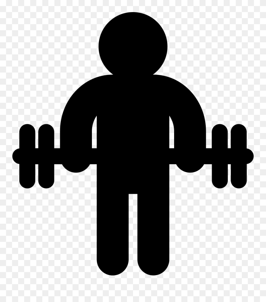 Transparent Gymnastics Silhouette Png - Exercice Physique Png Clipart