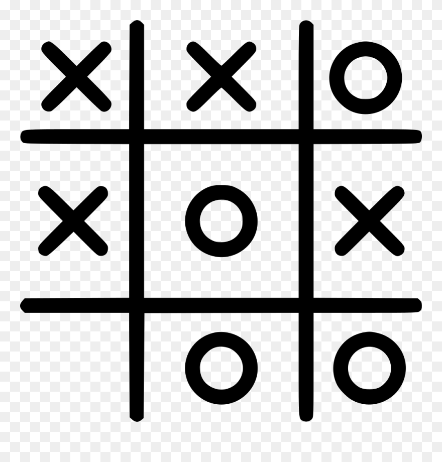 Tac Vector Tic - Tic Tac Toe Icon Png Clipart