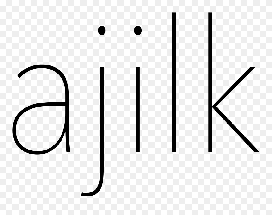 Ajilk - Calligraphy Clipart